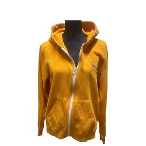 Y2K Vintage Skate DC Shoes  Zip-Up Hooded Sweater Large